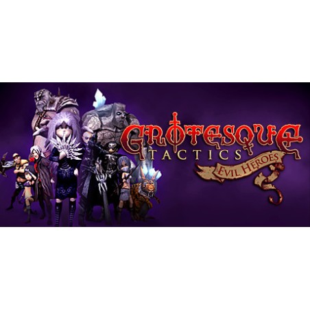 Grotesque Tactics Evil Heroes PC Steam Kod Klucz