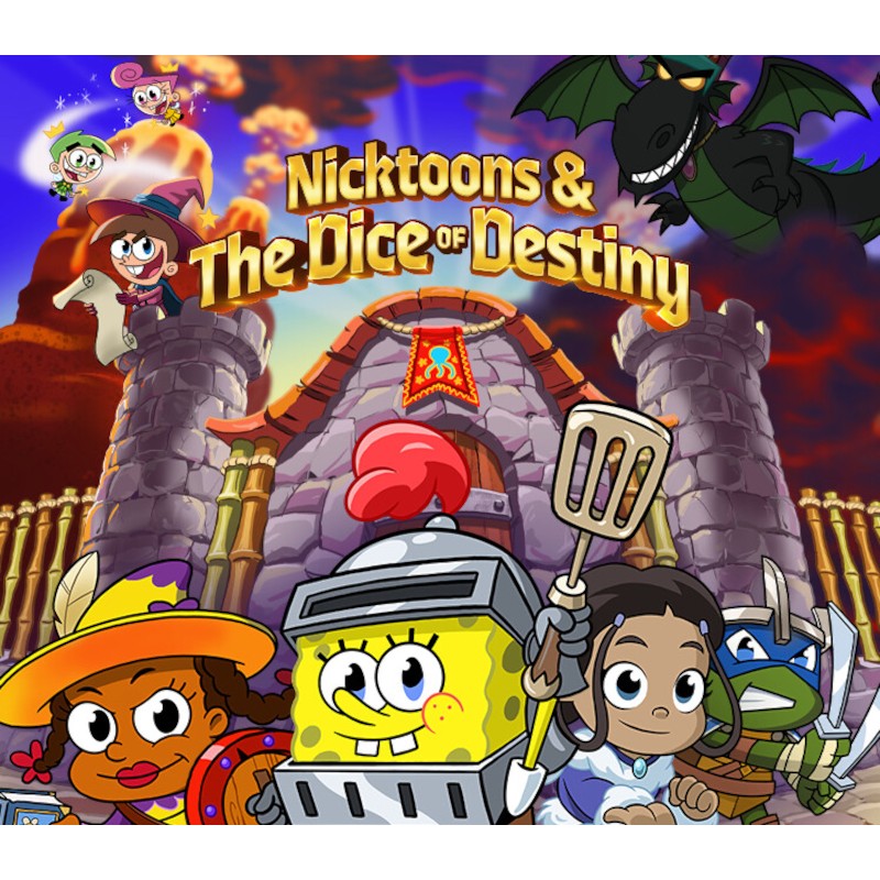 Nicktoons and The Dice of Destiny   Nintendo Switch Kod Klucz