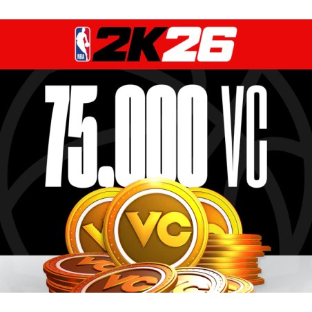 NBA 2K26   75,000 VC pack DLC   XBOX One / Xbox Series X|S Kod Klucz