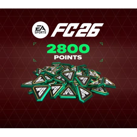EA SPORTS FC 26   2800 FC Points XBOX One / Xbox Series X|S Kod Klucz