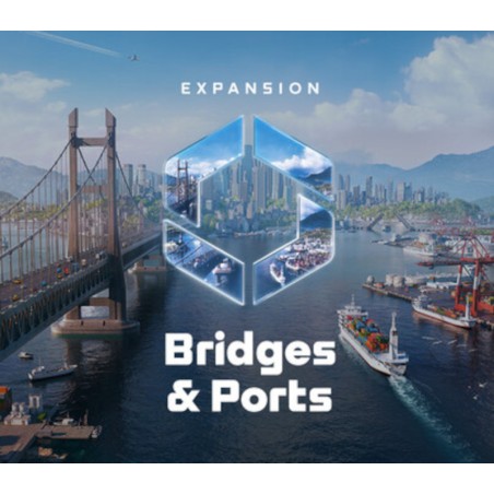 Cities  Skylines II   Bridges and Ports DLC PC Steam Kod Klucz