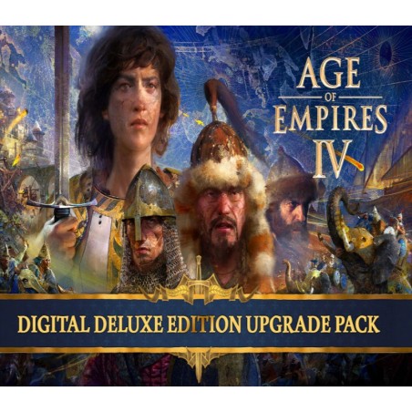 Age of Empires IV   Digital Deluxe Upgrade Pack DLC   PC Steam Kod Klucz