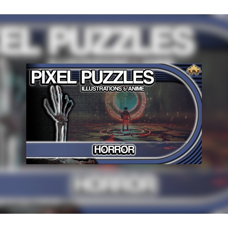 Pixel Puzzles Illustrations and Anime   Jigsaw Pack  Horror DLC PC Steam Kod Klucz