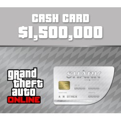 Grand Theft Auto Online   $1,500,000 Great White Shark Cash Card   Xbox Series X|S Kod Klucz