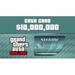 Grand Theft Auto Online   $10,000,000 Megalodon Shark Cash Card   Xbox Series X|S Kod Klucz