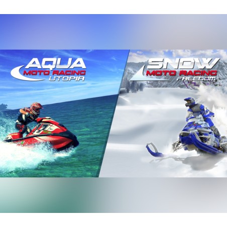 Aqua Moto Racing and Snow Moto Racing Bundle PC Steam Kod Klucz
