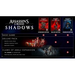 Assassins Creed Shadows Premium Edition PC Ubisoft Connect Kod Klucz