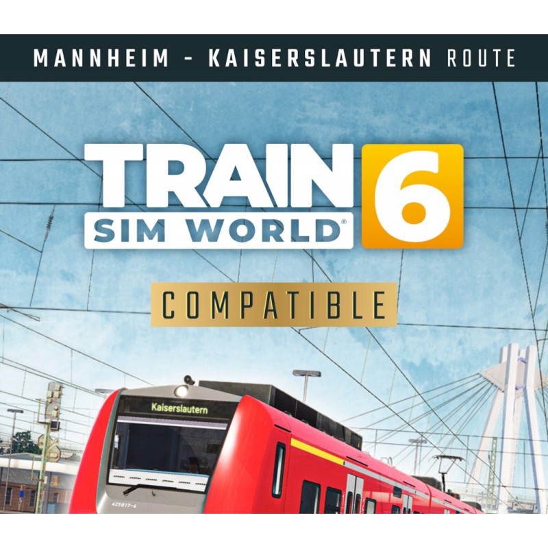 Train Sim World 6 Pfalzische Ludwigsbahn  Mannheim   Kaiserslautern DLC XBOX One / Xbox Series X|S / PC Kod Klucz