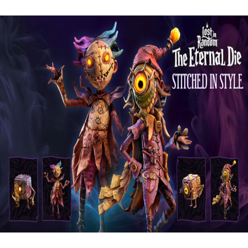 Lost in Random  The Eternal Die   Stitched in Style DLC PC Steam Kod Klucz