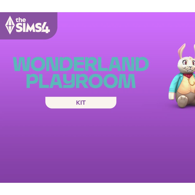 The Sims 4   Wonderland Playroom Kit DLC PC EA App Kod Klucz