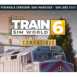 Train Sim World 6  Peninsula Corridor  San Francisco   San Jose DLC   XBOX One / Xbox Series X|S Kod Klucz