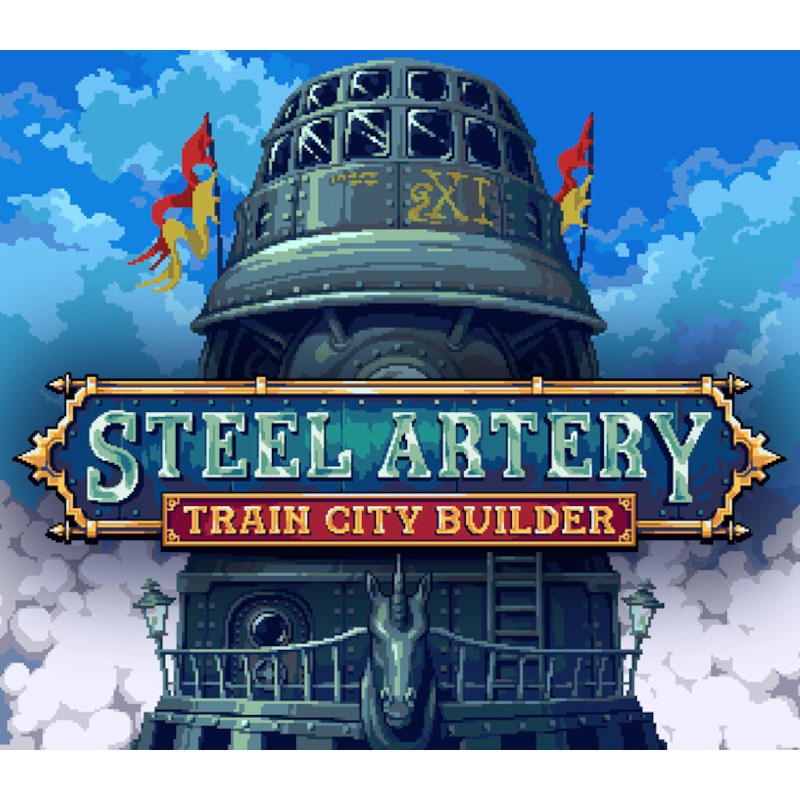 Steel Artery  Train City Builder PC Steam Kod Klucz