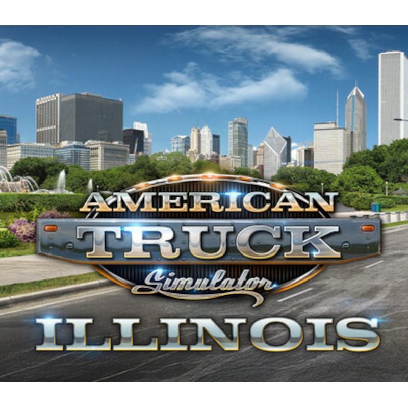 American Truck Simulator   Illinois DLC PC Steam Kod Klucz