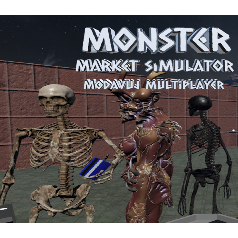 Monster Market Simulator Modavuj Multiplayer PC Steam Kod Klucz