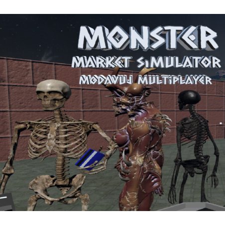 Monster Market Simulator Modavuj Multiplayer PC Steam Kod Klucz