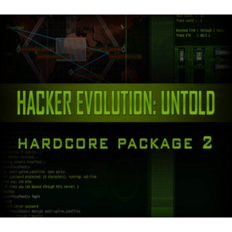 Hacker Evolution  Untold   Hardcore Package Part 2 DLC PC Steam Kod Klucz