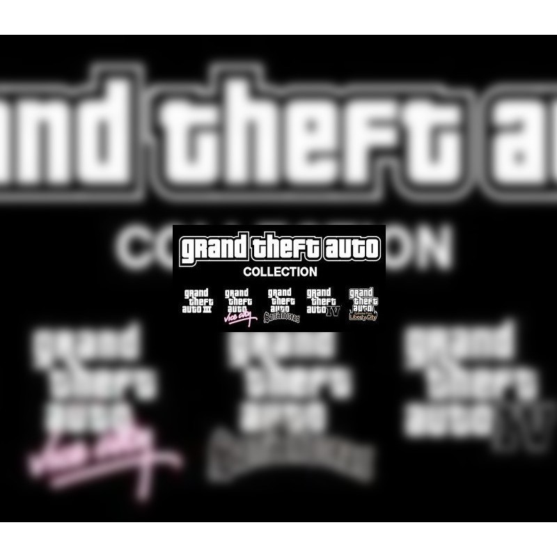 Grand Theft Auto Collection   Steam Kod Klucz